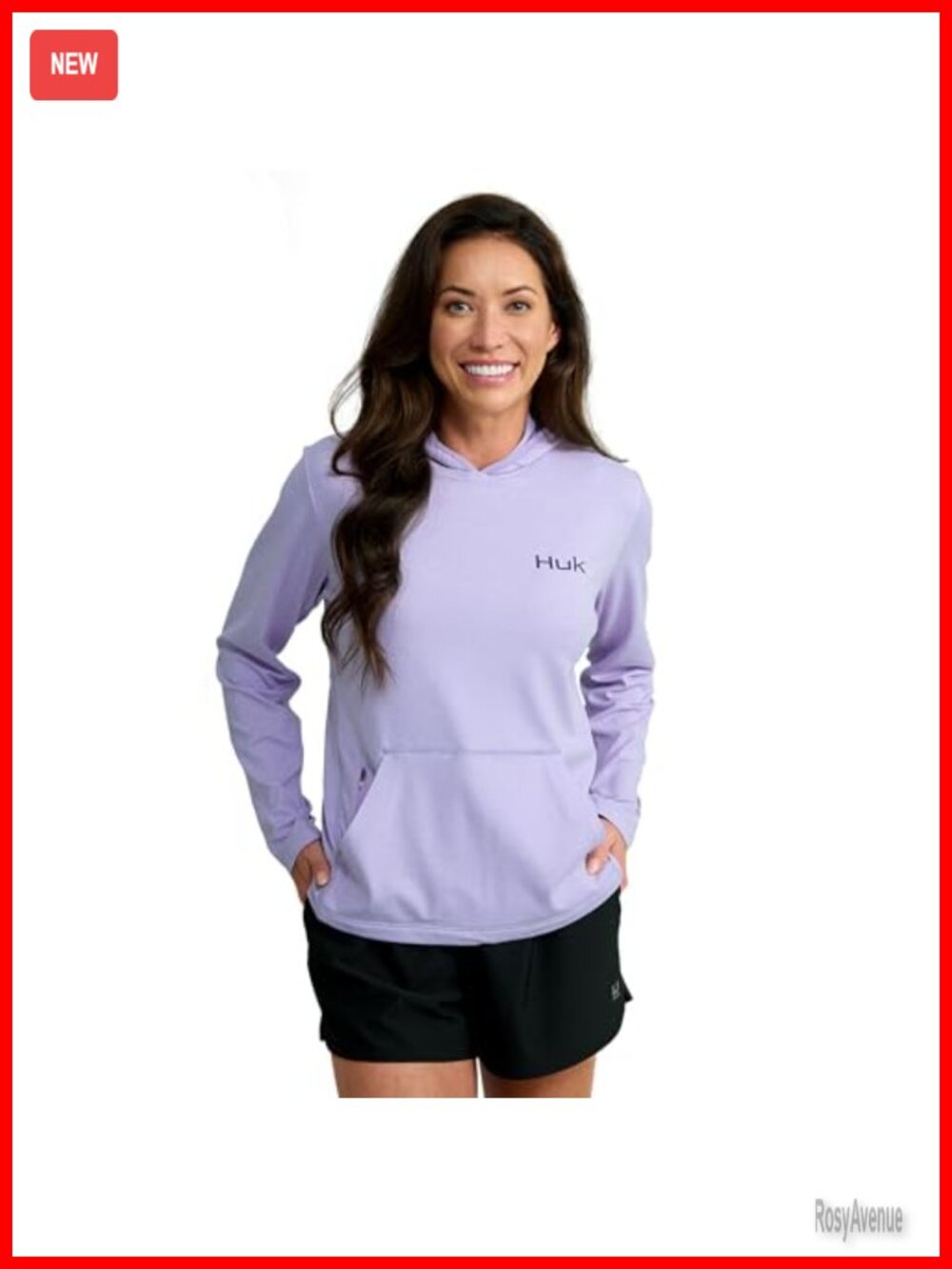 Performance Fishing Pullover Hoodie 4-Way Stretch Moisture Wicking